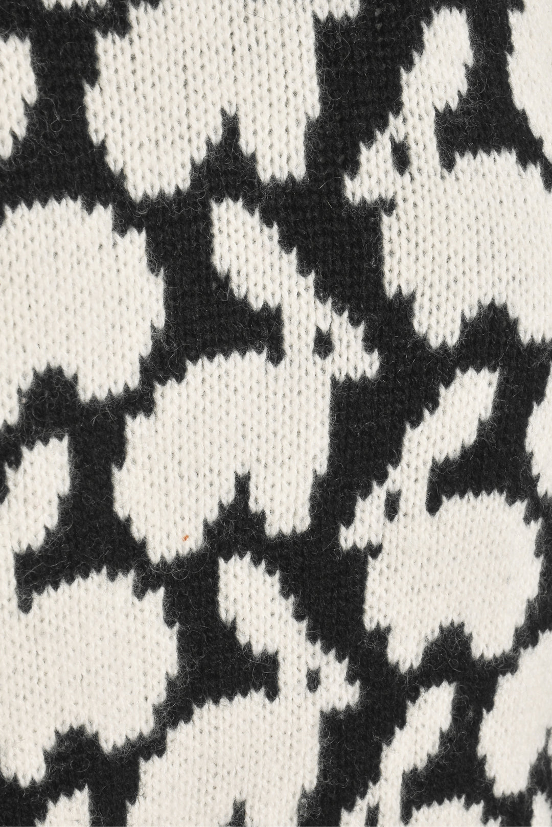 Moncler Grenoble Size L Rabbit Intarsia Knit Sweater