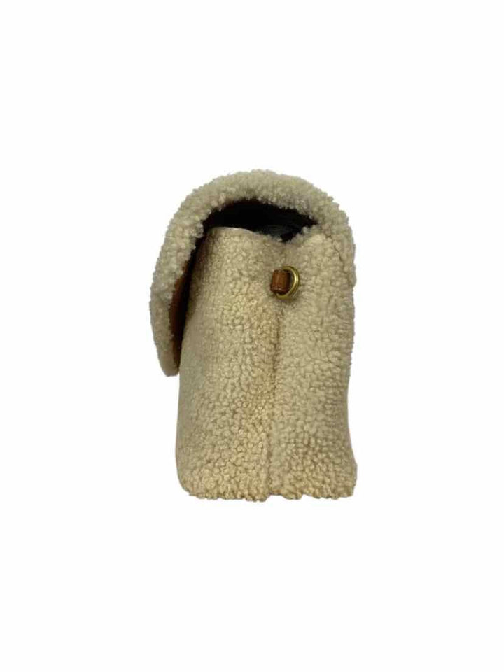 Saint Laurent Shearling Toy Loulou Shoulder Bag