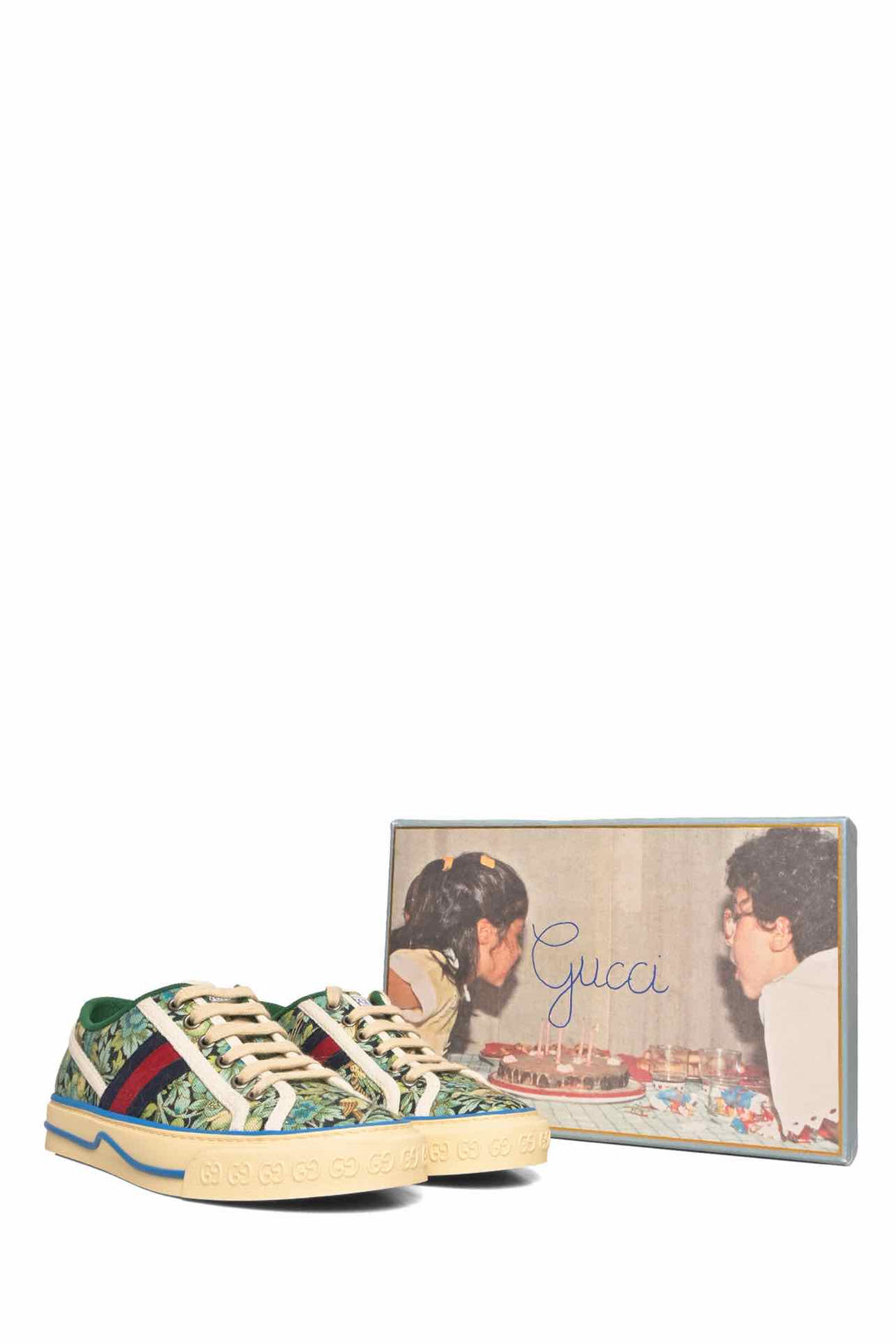 Gucci 1977 Liberty Tennis Sneakers