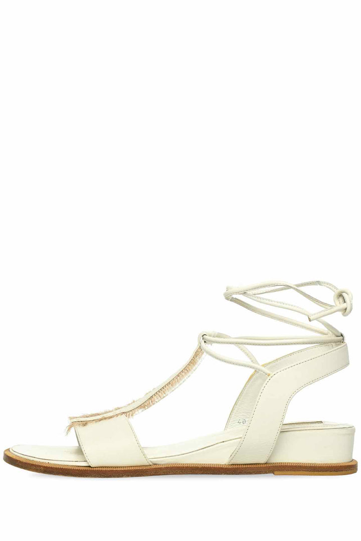 Dries Van Noten Size 39.5 Zebra Print Suede Mules