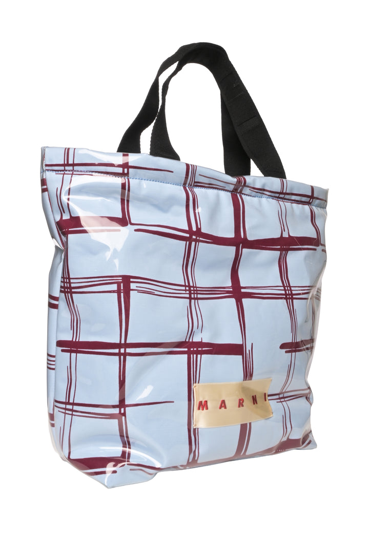 Marni Checkered Padded Tote