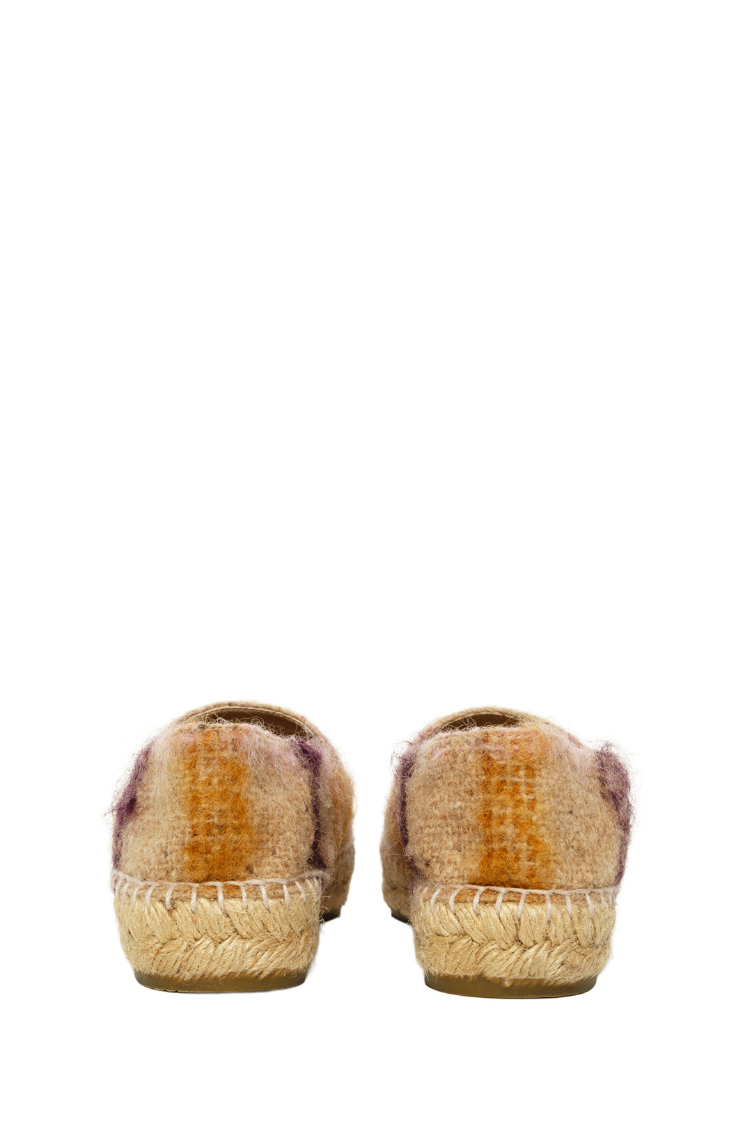 Chanel Size 35 Tweed Cap Toe CC Espadrilles