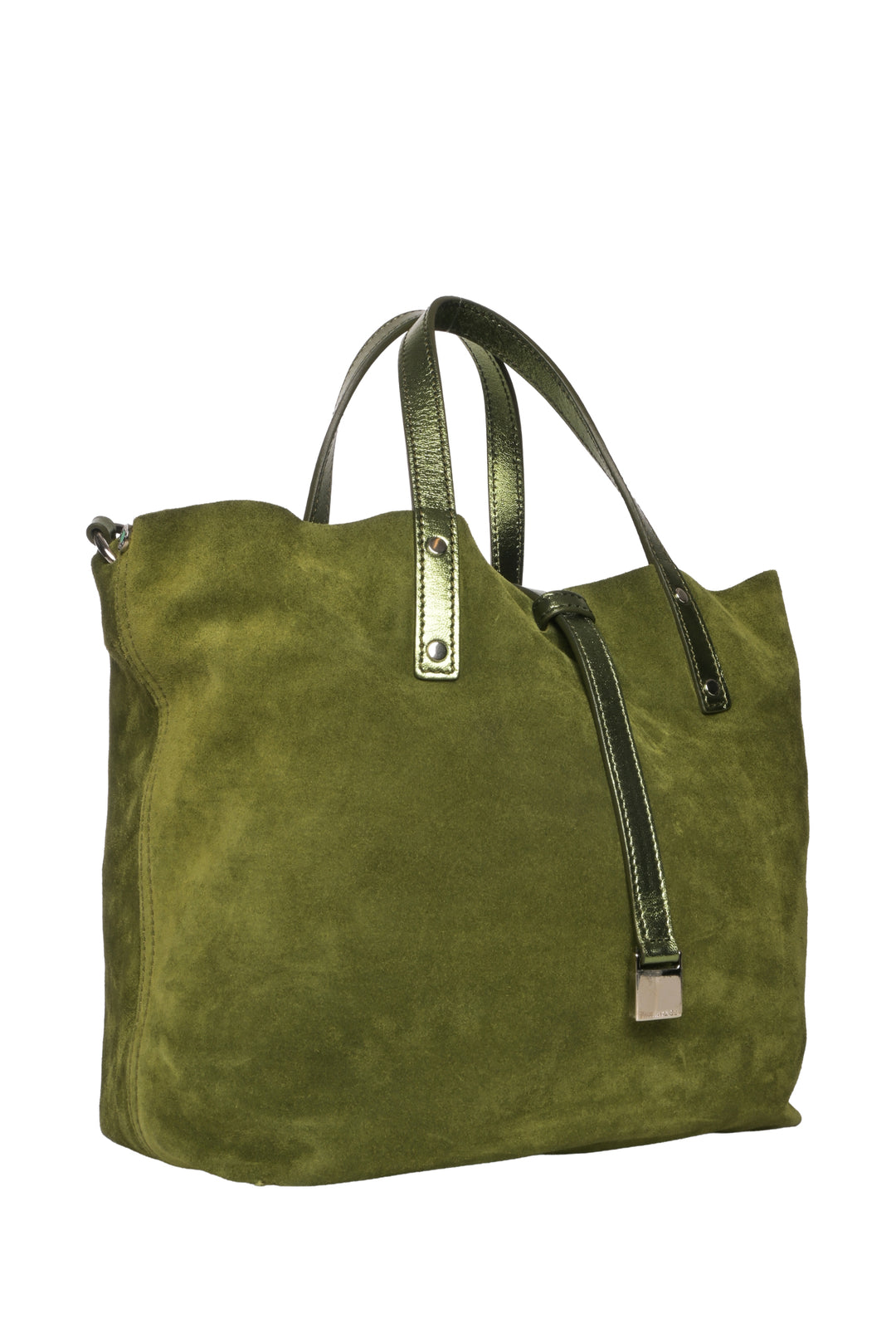 Tiffany & Co Reversible Metallic Suede Tote