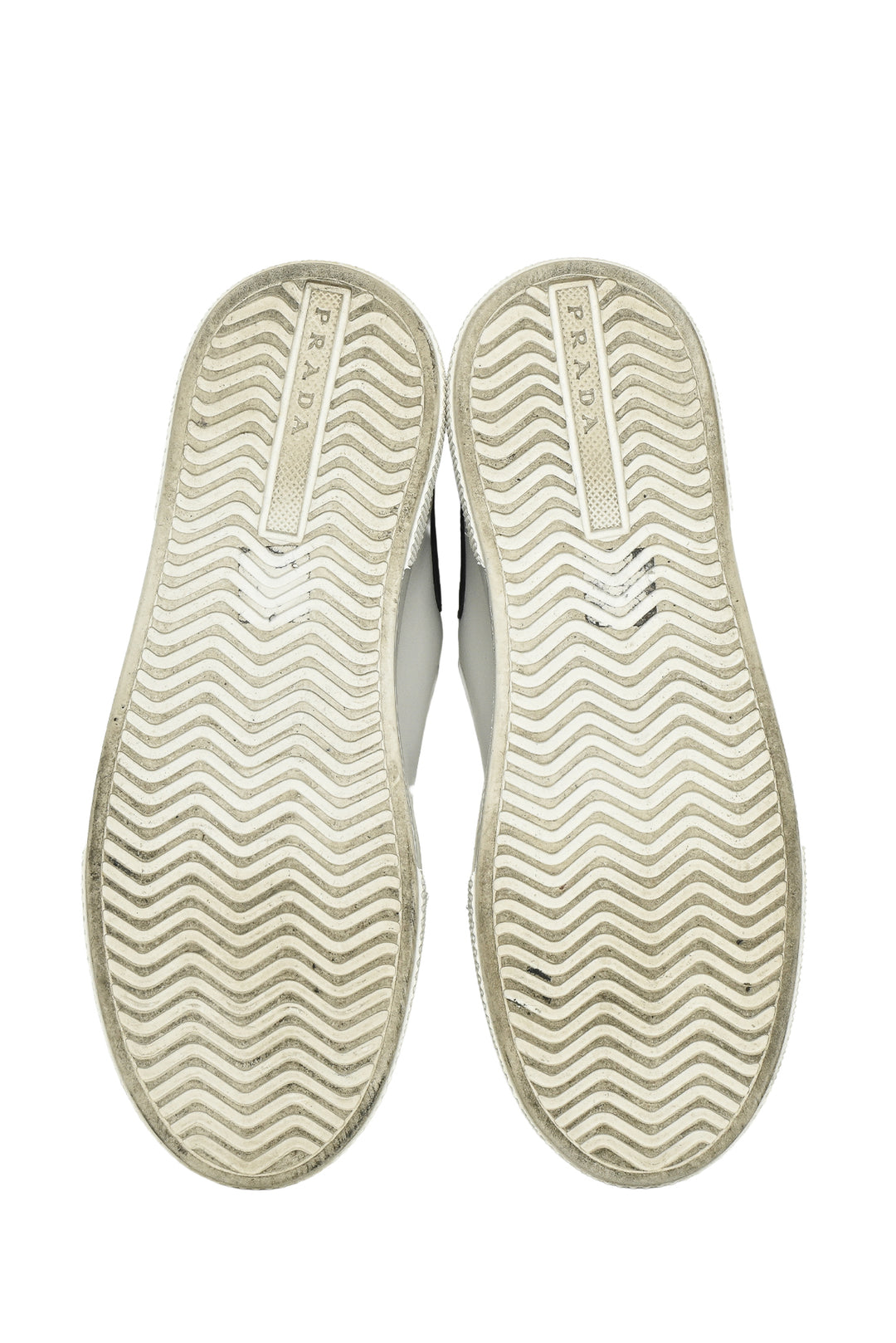 Prada Size 36 Logo Leather Sneaker