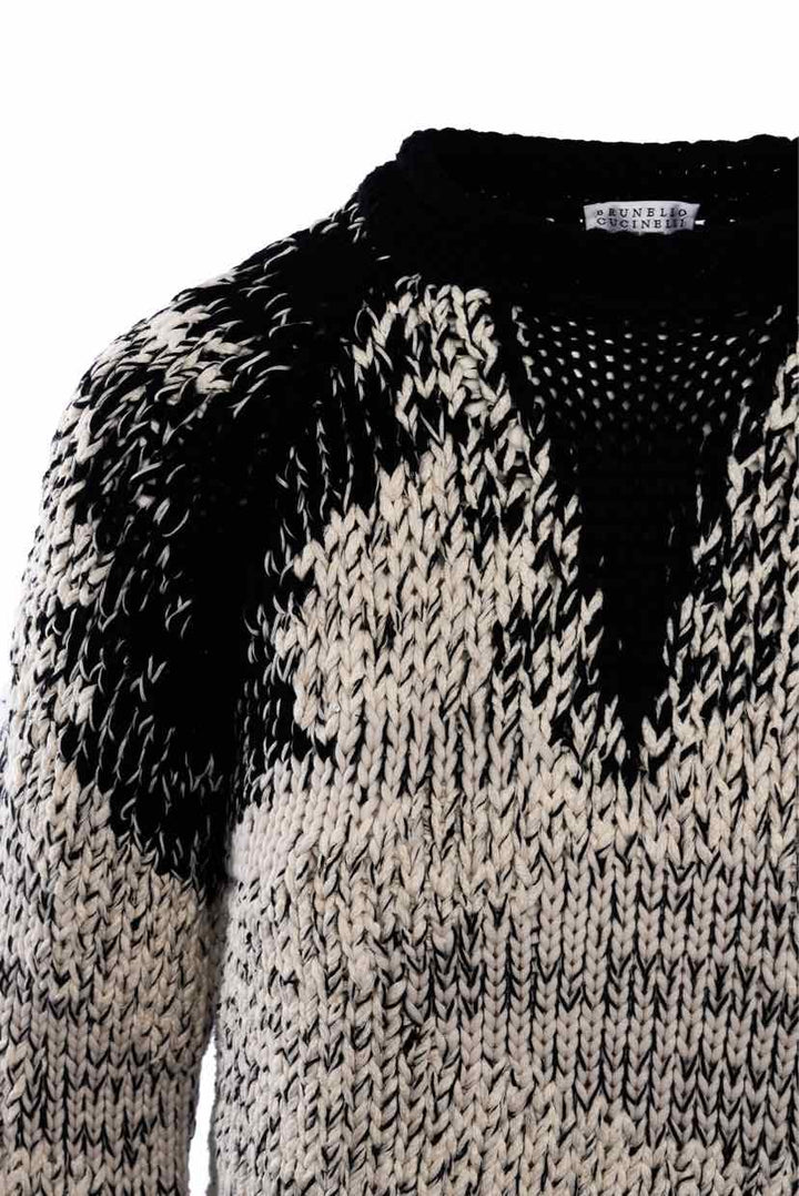 Brunello Cucinelli Size S Sequin Embellished Knit Sweater