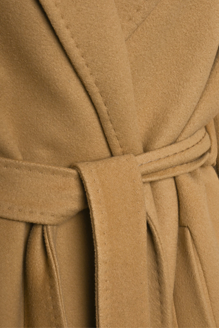 Made in Italy Carla Ponti Size 14 Wool & Cashmere Coat
