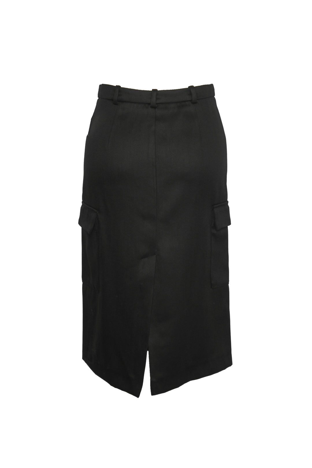Loulou De Saison Size 34  Jasper Wool-Blend Twill Skirt