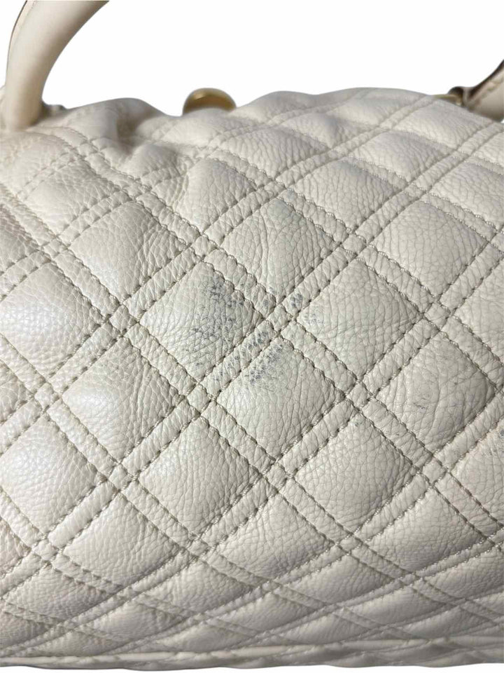 Marc Jacobs Original Quilted Leather Stam Bag w/Kiss-Lock Purse