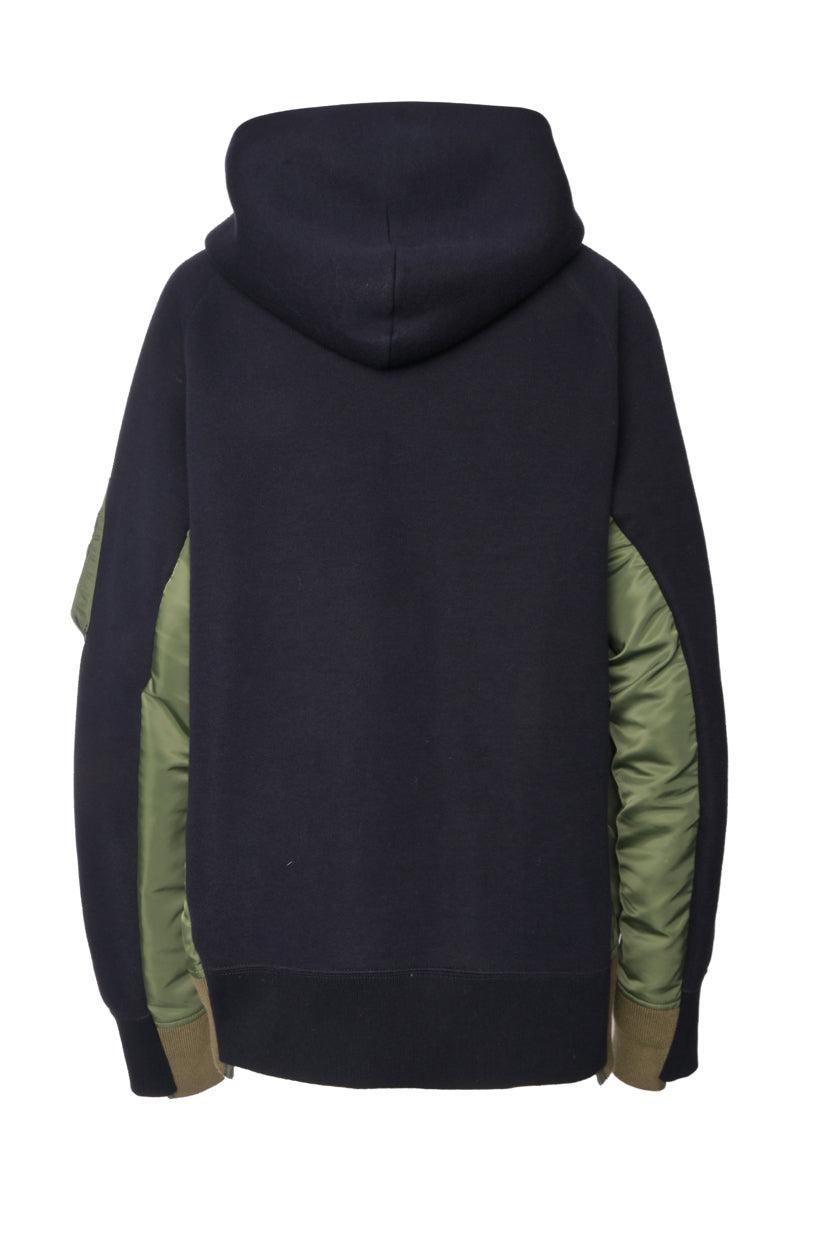 Sacai Size 3 Men's Paneled Hoodie Jacket