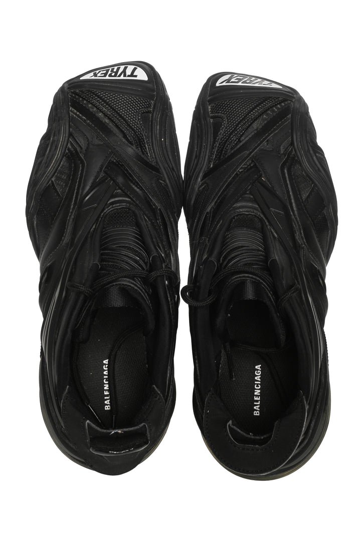 Balenciaga Size 39 Tyrex Nylon, Mesh, Faux Leather & Rubber Sneaker