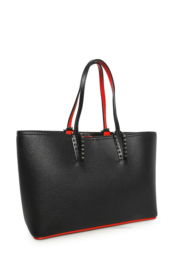 Christian Louboutin Cabata Spike Leather Tote