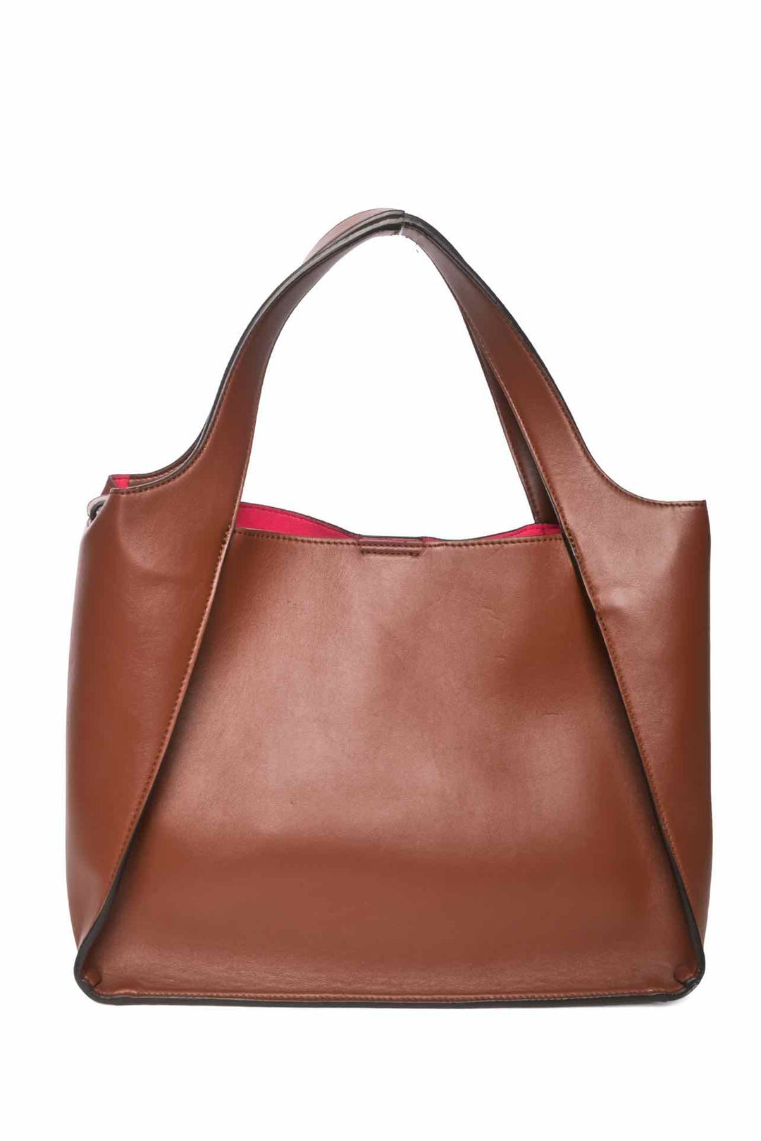 Stella Mccartney Faux Leather Logo Tote