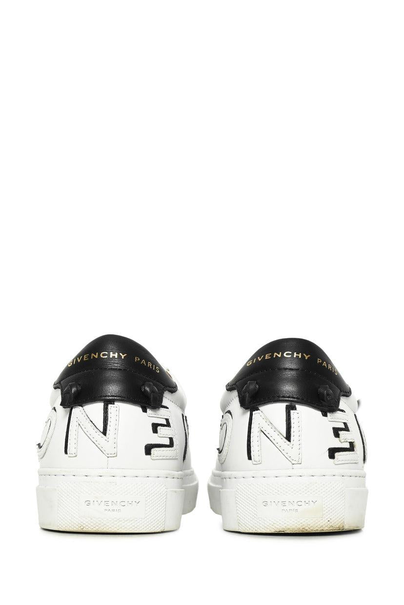 Givenchy Size 39 Urban Street Calf Leather Logo Sneaker