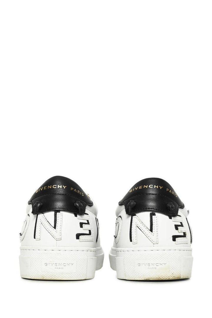 Givenchy Size 39 Urban Street Calf Leather Logo Sneaker