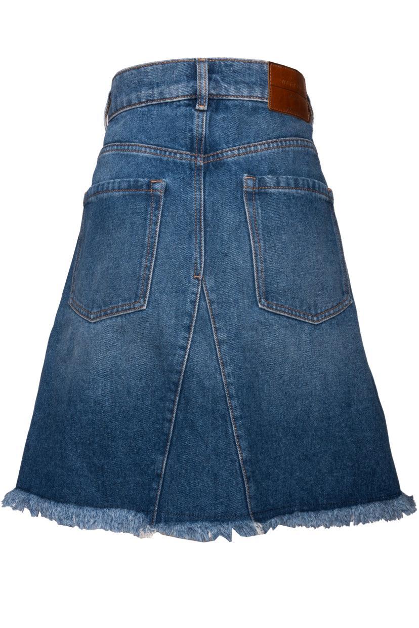 Weekend Max Mara Size 8 Denim Skirt