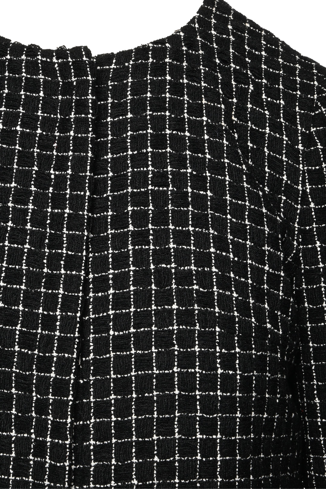 Chanel Size 36 Tweed Jacket with Quilted Lining