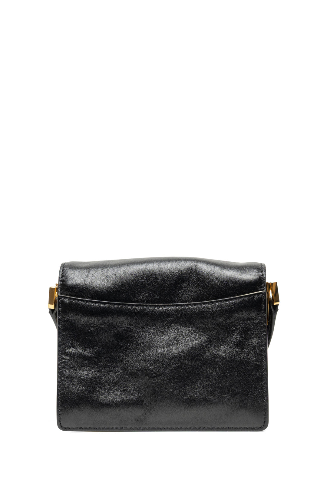 Marni Two-Tone Leather Mini Soft Trunk Crossbody