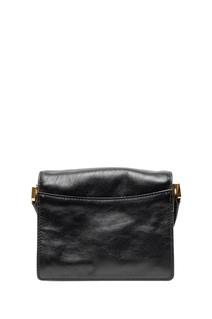Marni Two-Tone Leather Mini Soft Trunk Crossbody