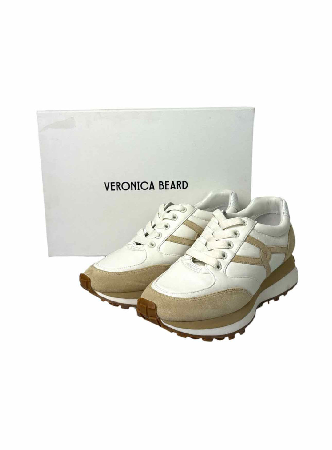 Veronica Beard Size 9.5 Valentina Leather Sneaker