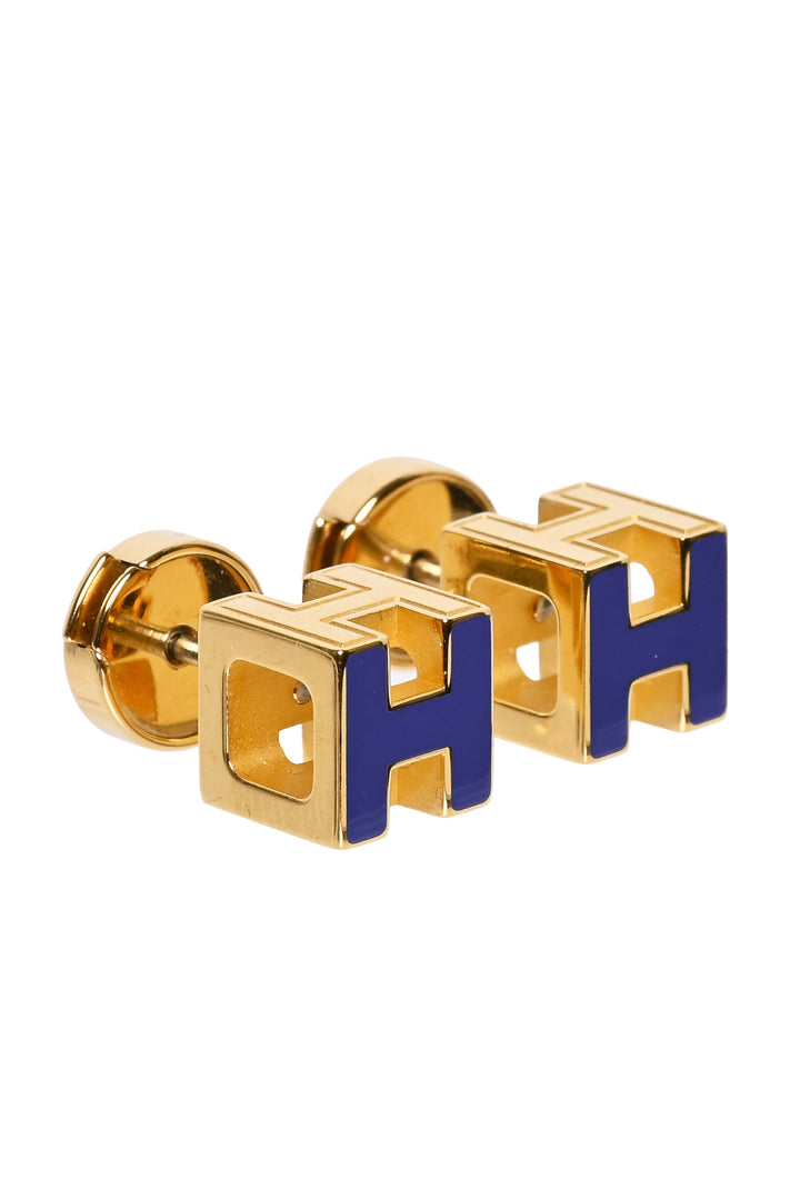 Hermes Cage D'H Stud Earrings