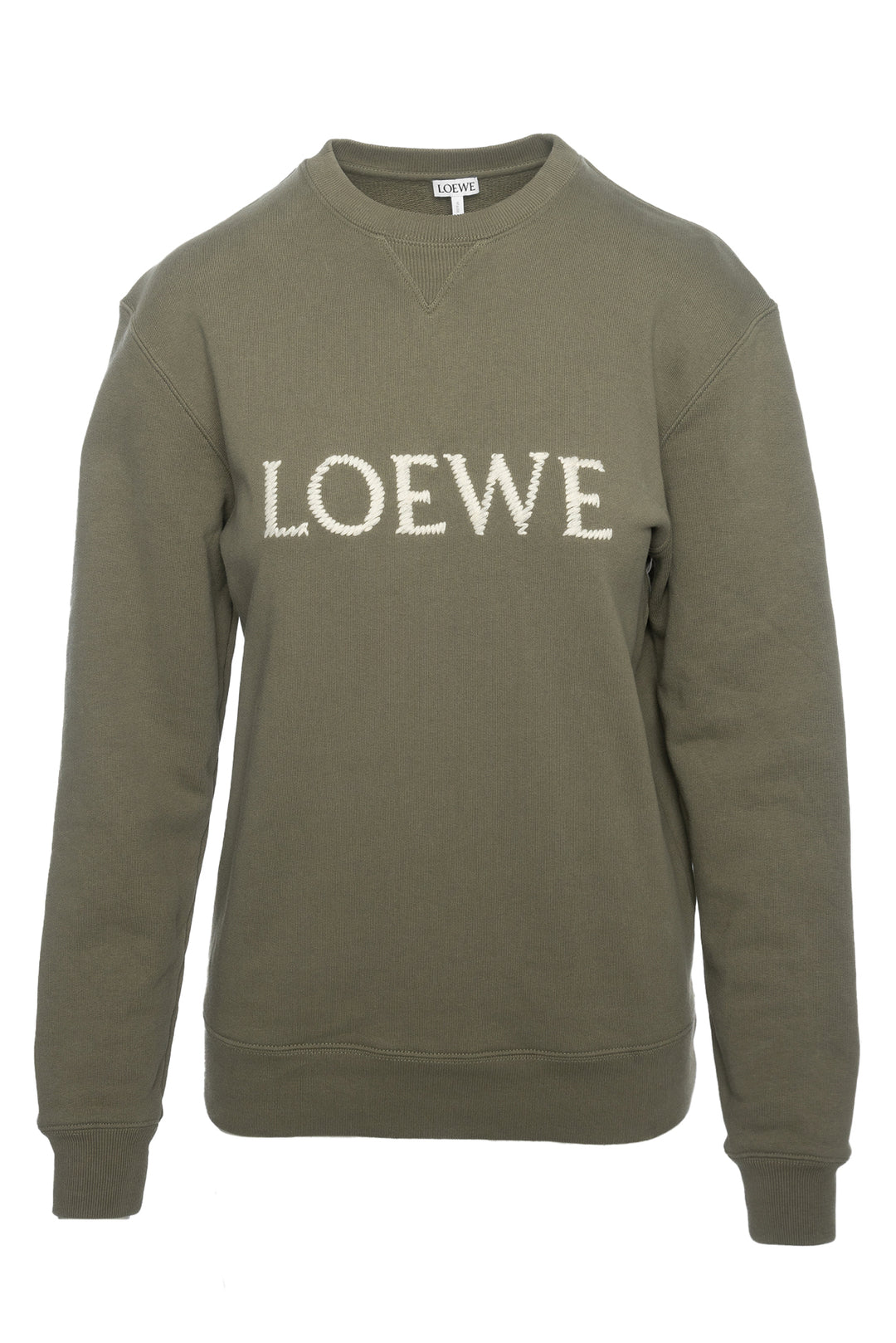 Loewe Size XXS Embroidered Logo Crewneck Sweatshirt