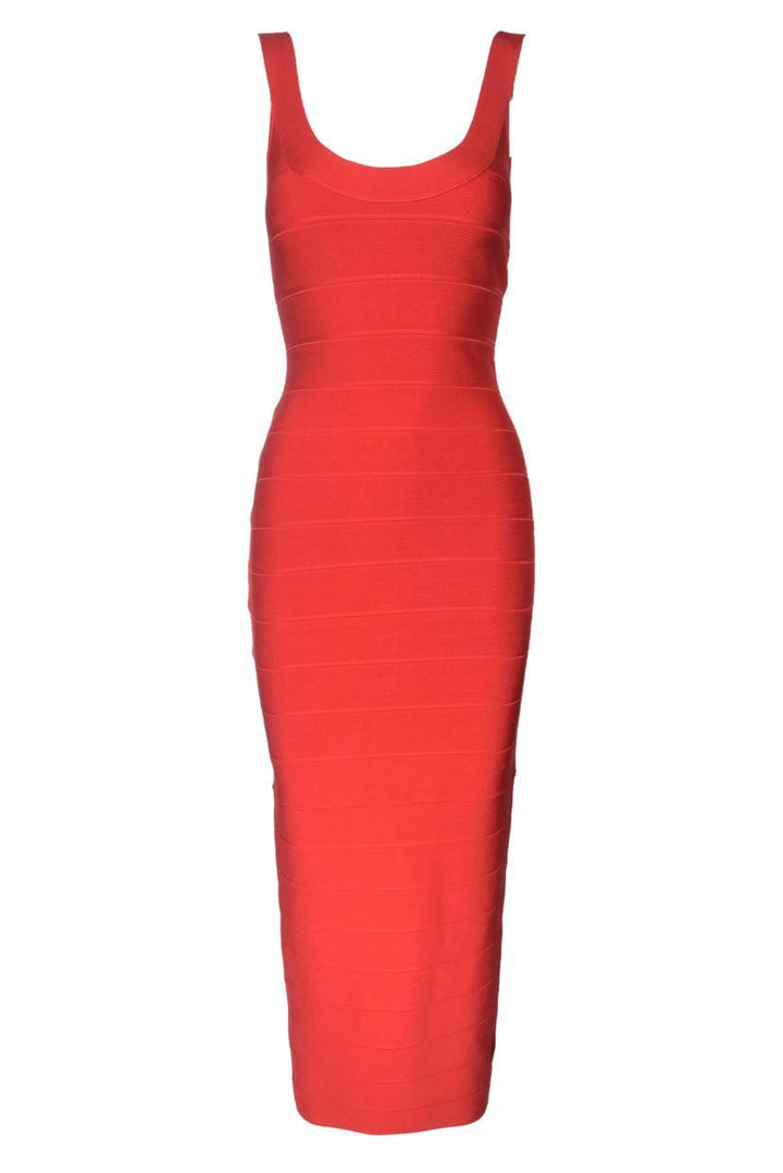 Herve Leger Size M Midi Bandage Dress