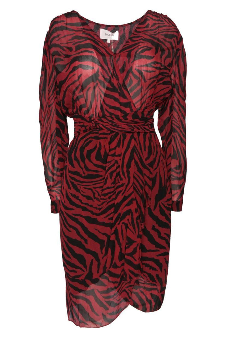 BA&SH Size 1 Zebra Print Mini Dress