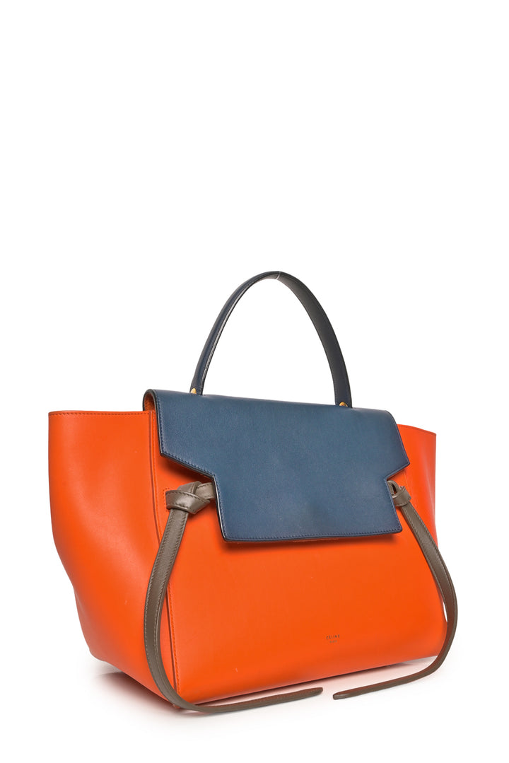 Celine Tricolor Mini Belt Bag Shoulder Bag