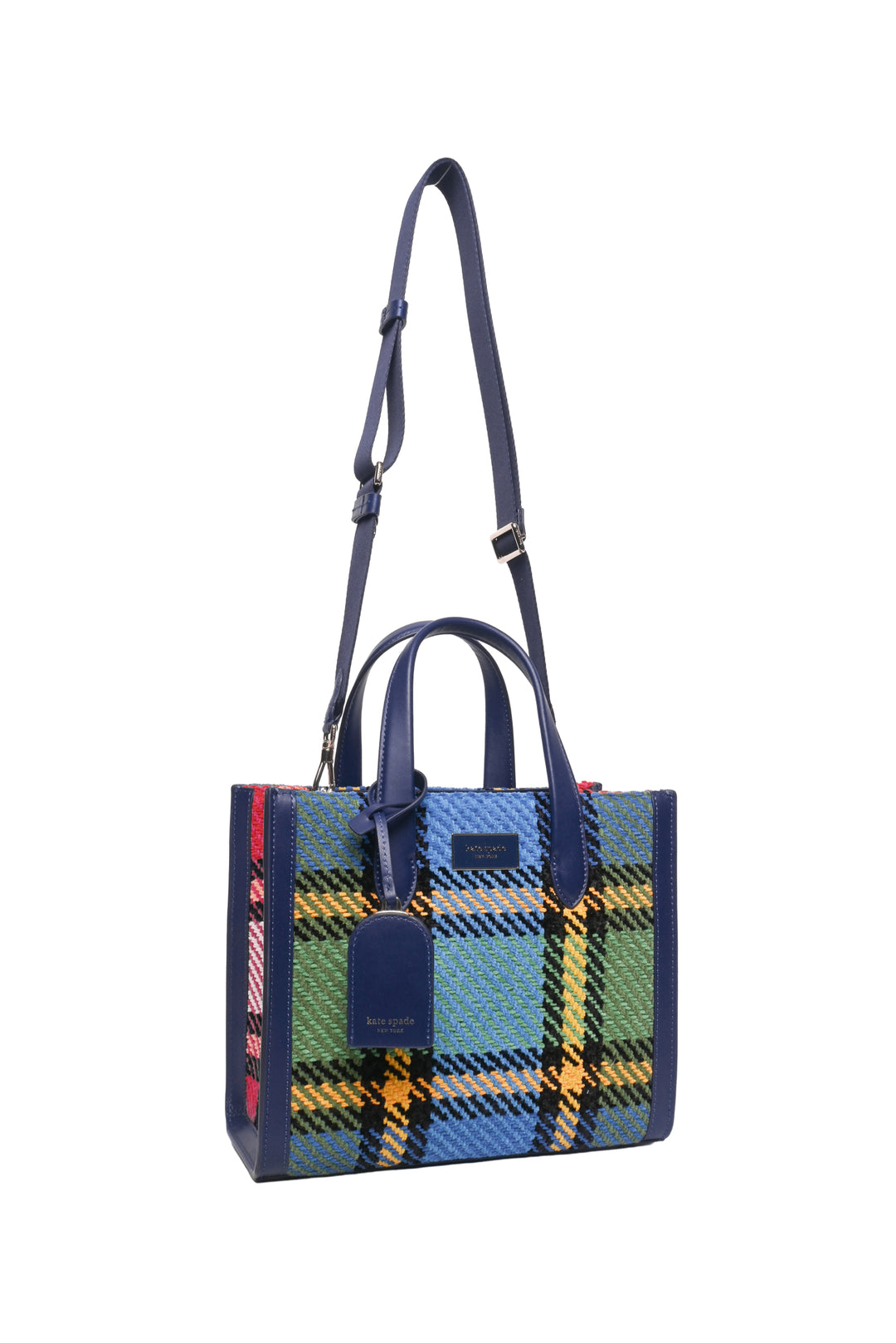 Kate Spade Manhattan Grand Plaid Tote