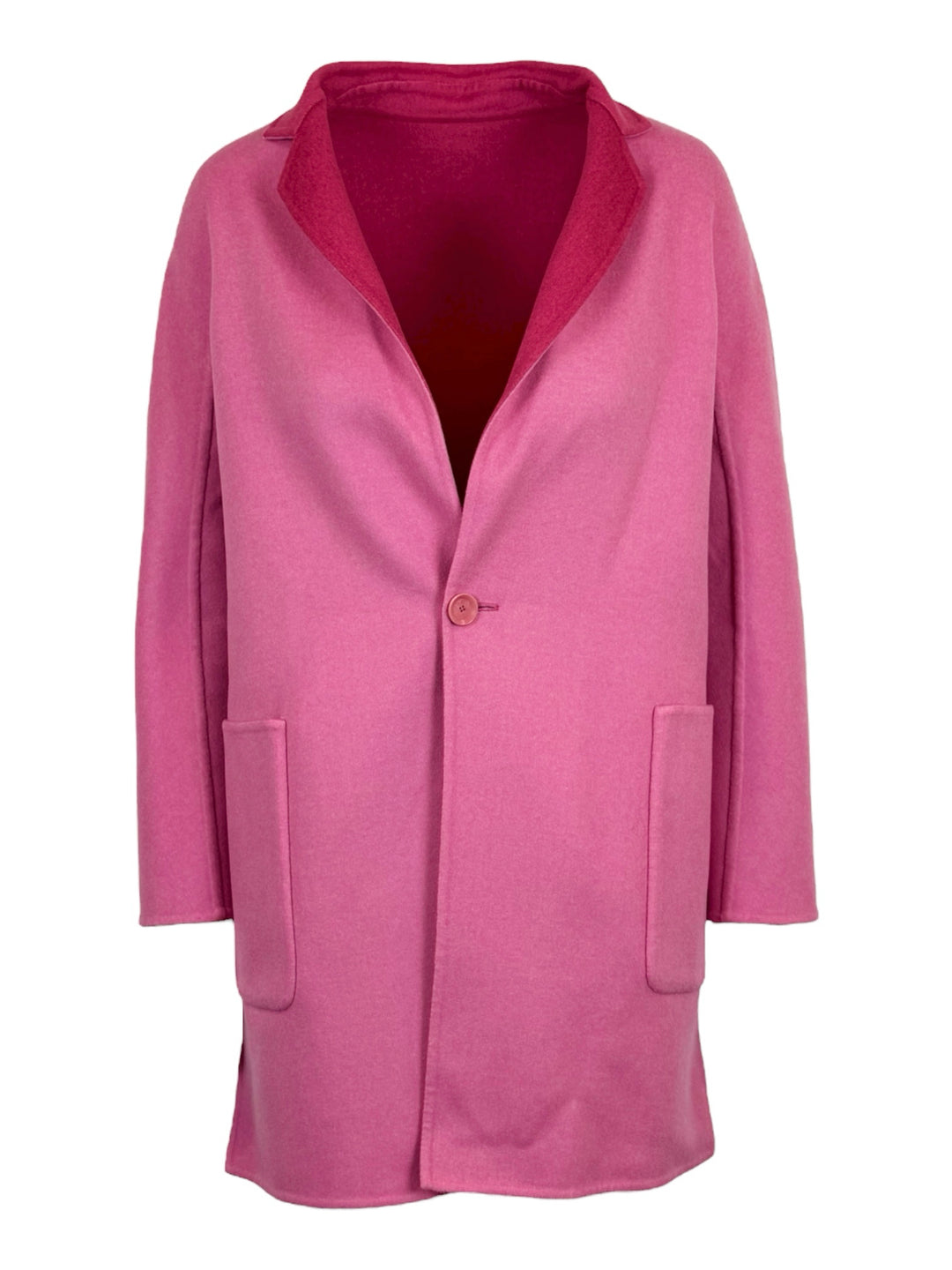 Max Mara Size 2 Lillo Wool Reversible Coat