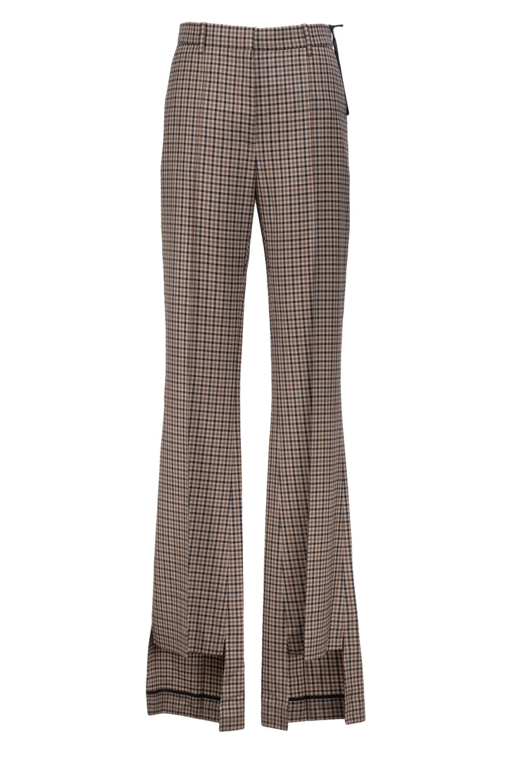 Vera Wang Size 4 Flared Trouser Pants