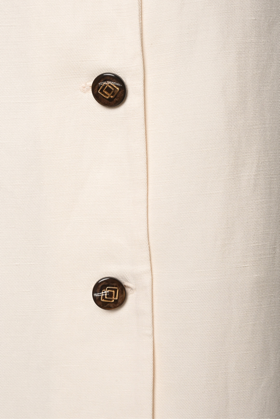Giuliva Heritage Size S Linen & Silk Button Up Midi Skirt
