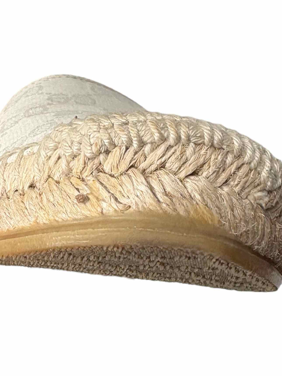 Gucci Monogram Canvas Espadrille Size 39.5 Flats