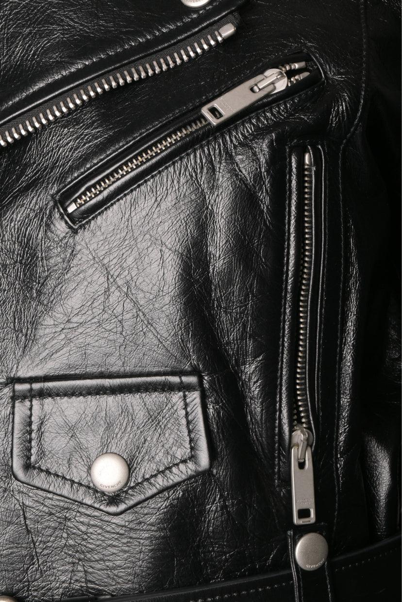 Givenchy Size 38 Studded Biker Jacket