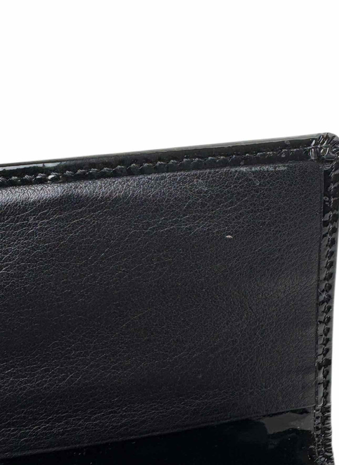 Vivienne Westwood Embroidered Logo Velvet & Leather Wallet