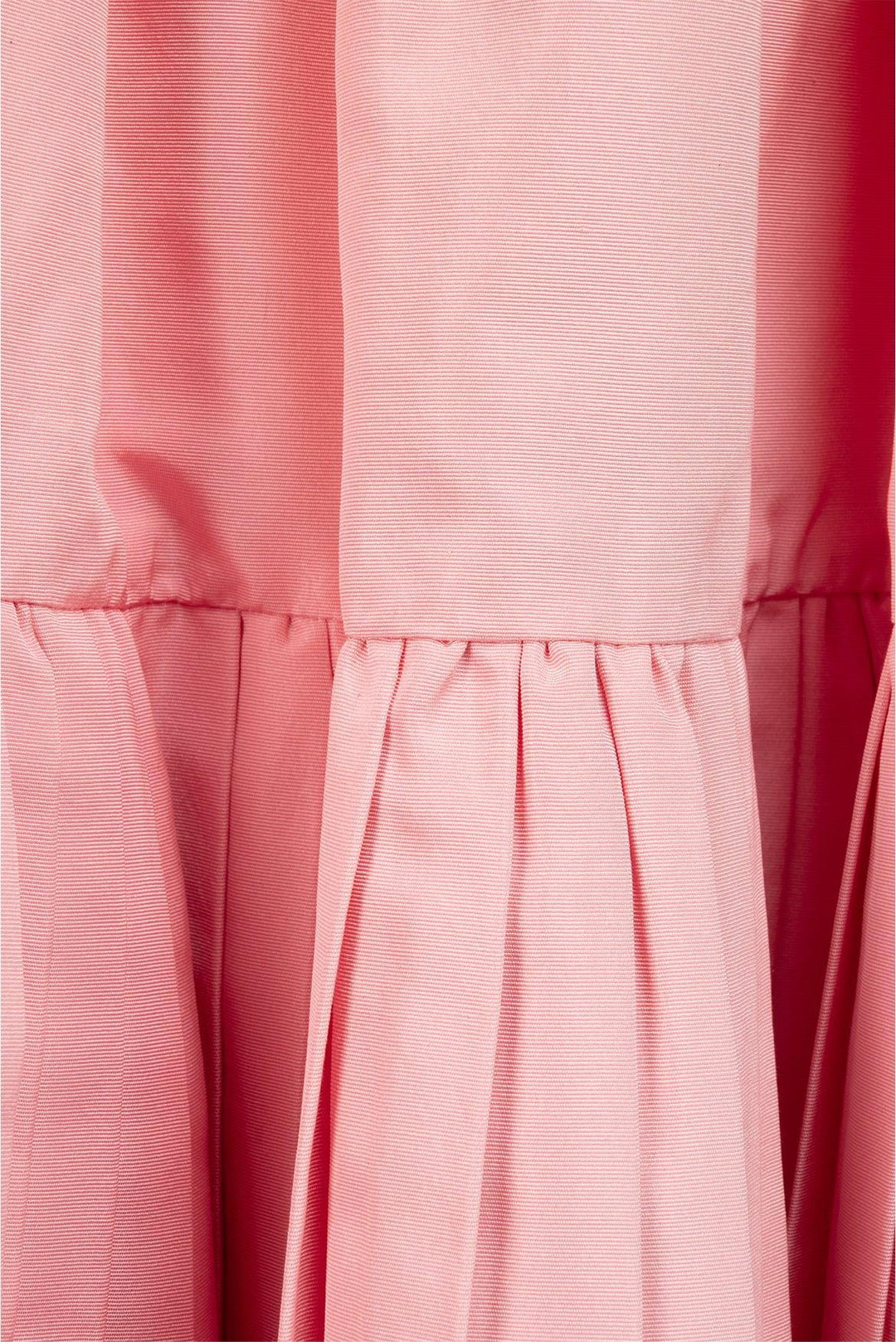 Prada Size 4 2019 Tiered Pleated Silk Skirt