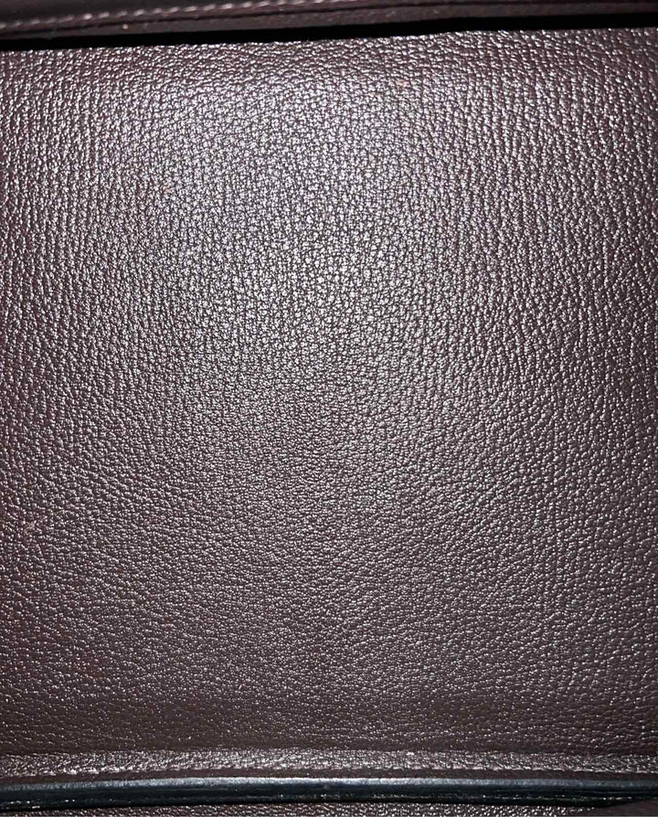 Hermes 2009 Clemence Leather Birkin 35