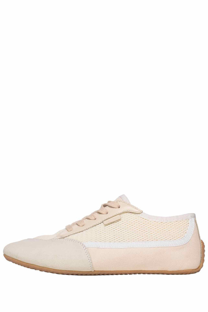 The Row Size 37.5 Bonnie Suede & Mesh Sneaker