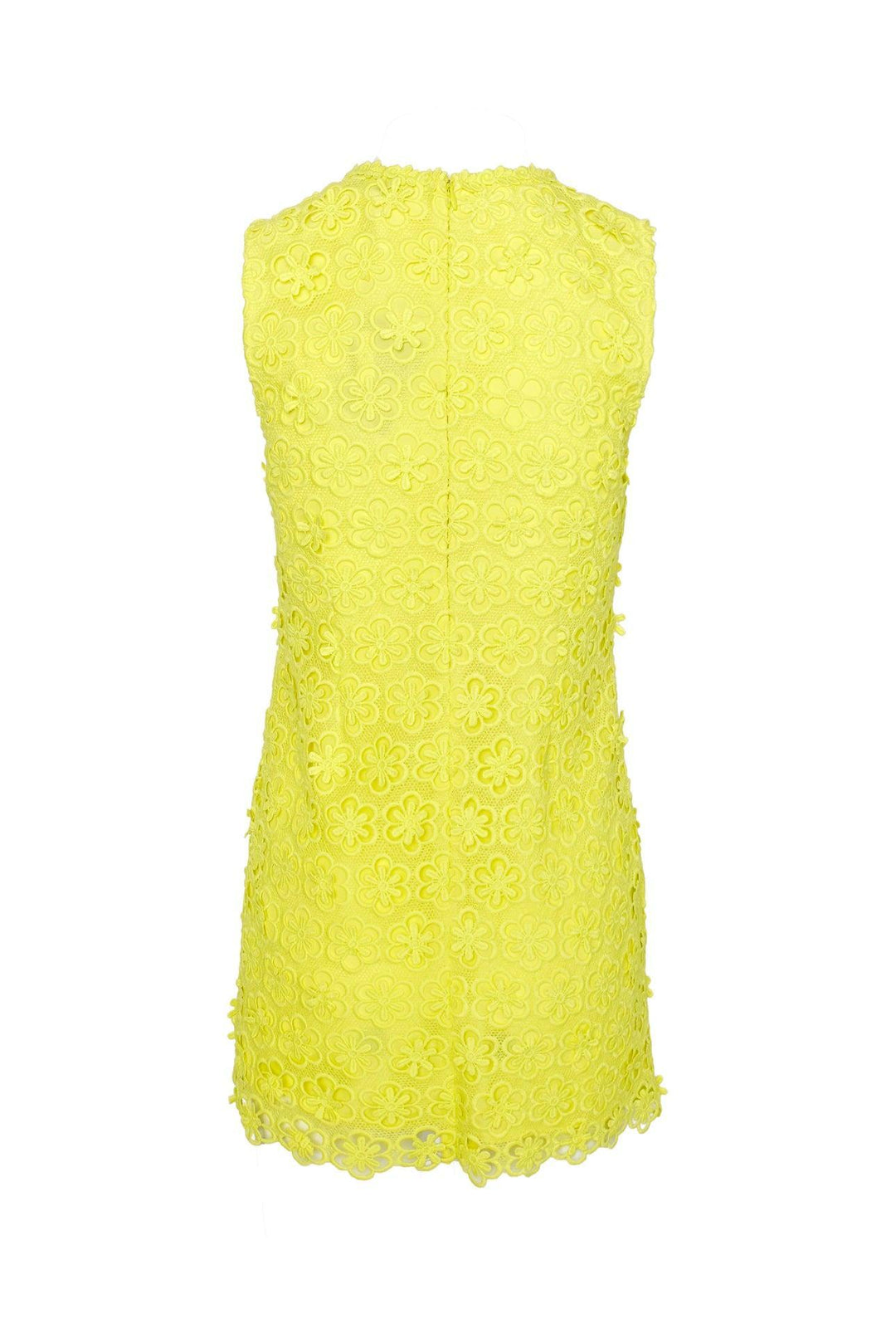 Self Portrait Size 0 Lime Daisy Guipure Mini Dress