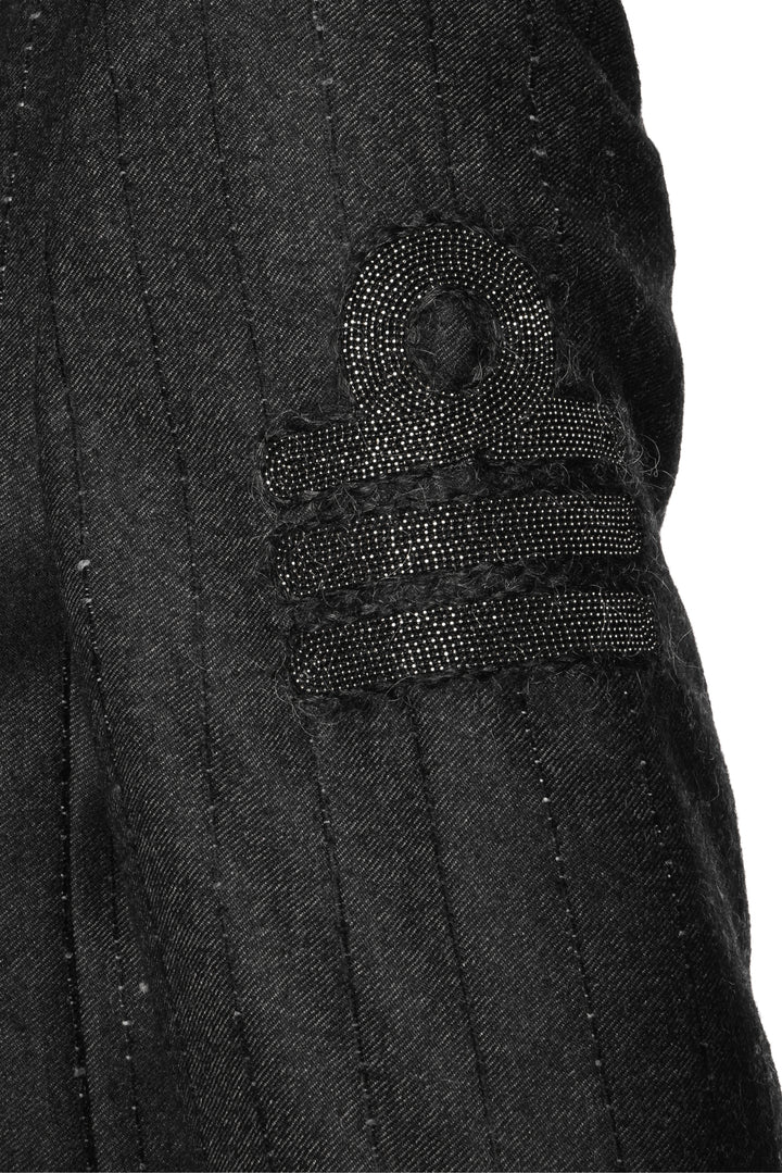 Brunello Cucinelli Size 40 Monili Beaded Patch Double Breasted Blazer