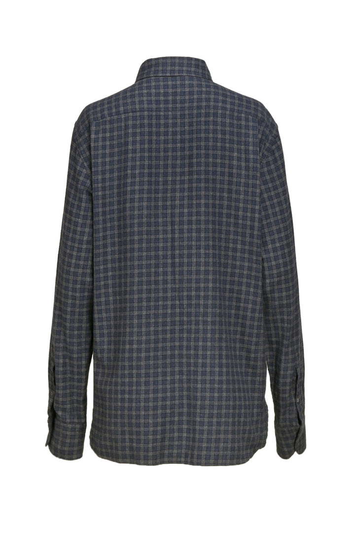 Tom Ford Size 42 Men's Cotton Plaid Shirt Long Sleeve