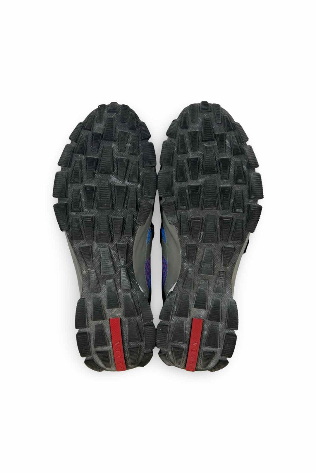 Prada Size 11 Men's Knit Velcro Strap Sneakers