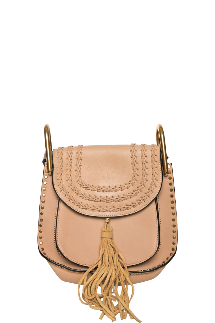Chloe Braided Leather Hudson Crossbody