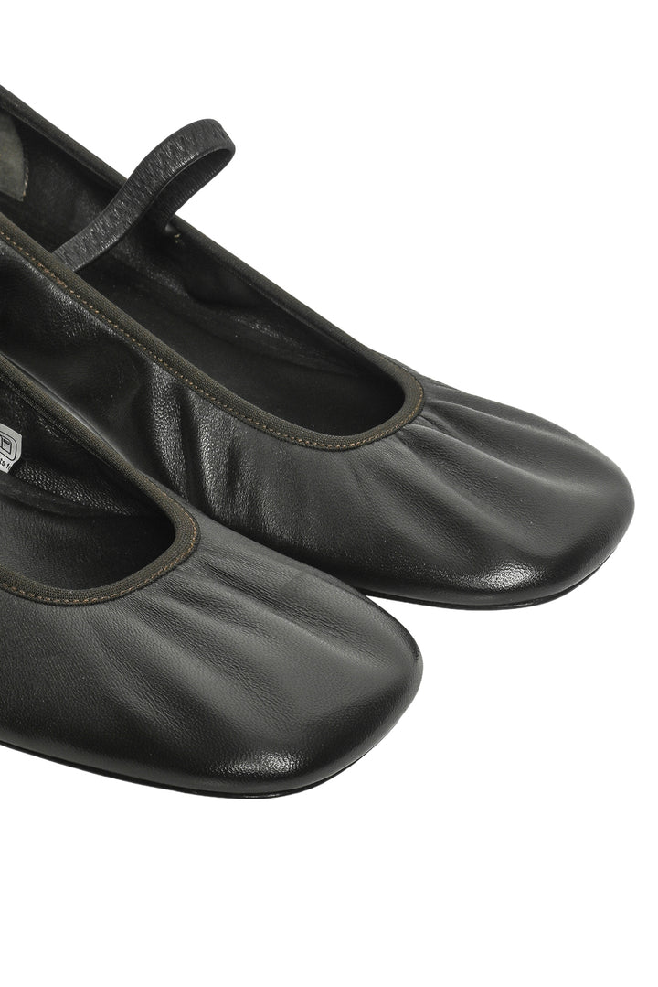 LEMAIRE Size 40 Square Toe Ballerina Flats