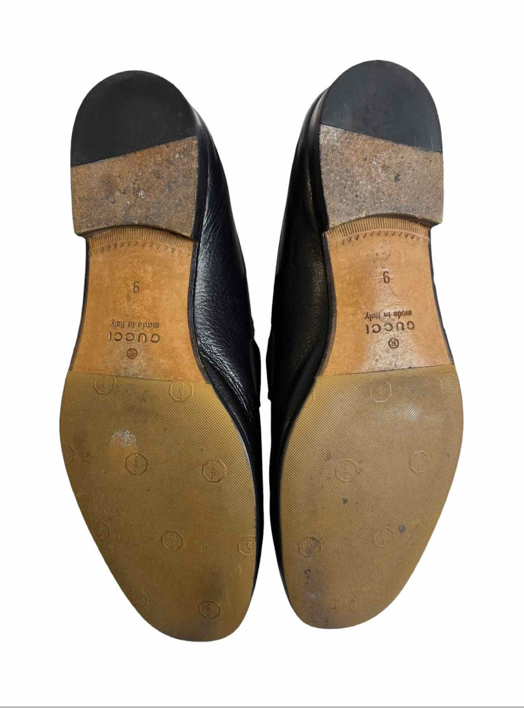 Gucci Logo Strap Loafers Size 10 Men's Shoes