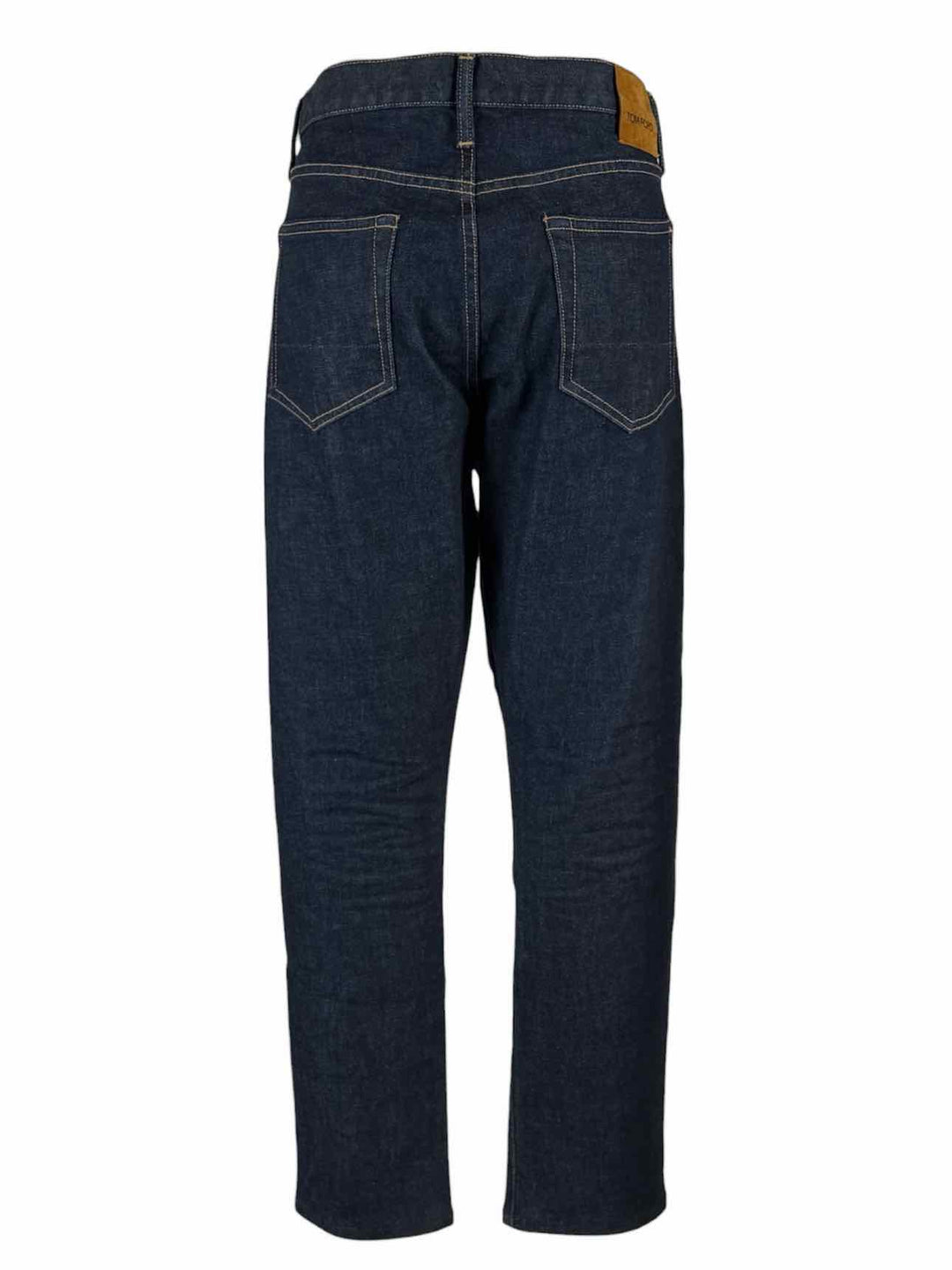 Tom Ford Size 33 Men's Slim Dark Denim Jeans