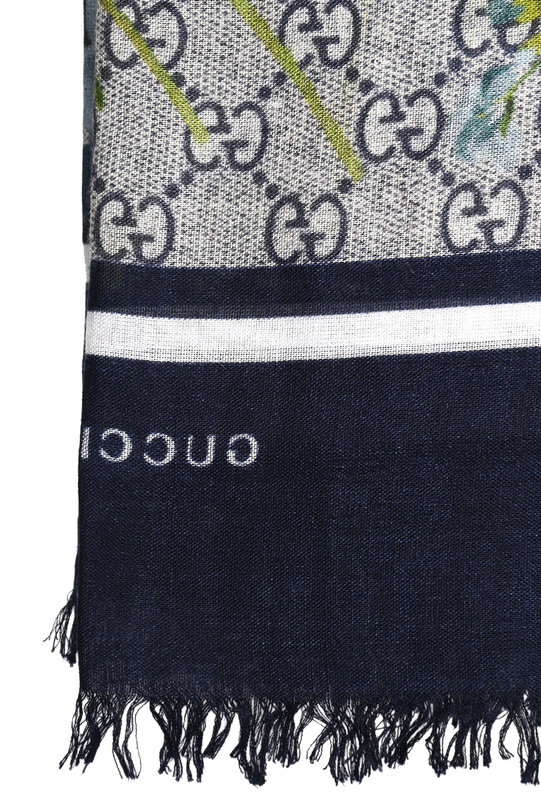Gucci GG Blooms Shawl Scarf