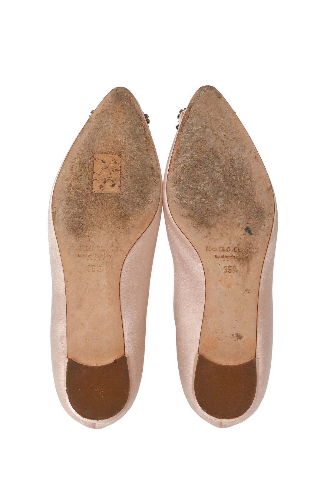 Manolo Blahnik Size 35.5 Hangisi Flats