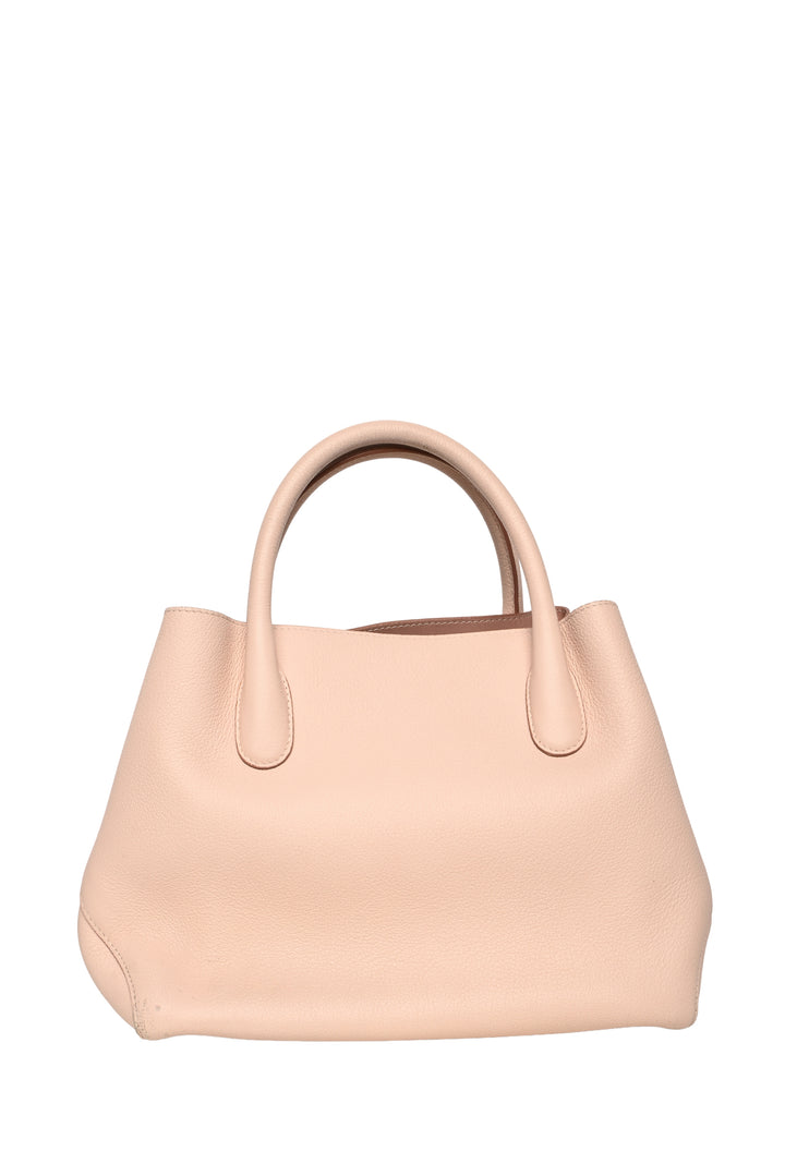 Dior 2015 Supple Grained Calfskin Medium Open Bar Tote