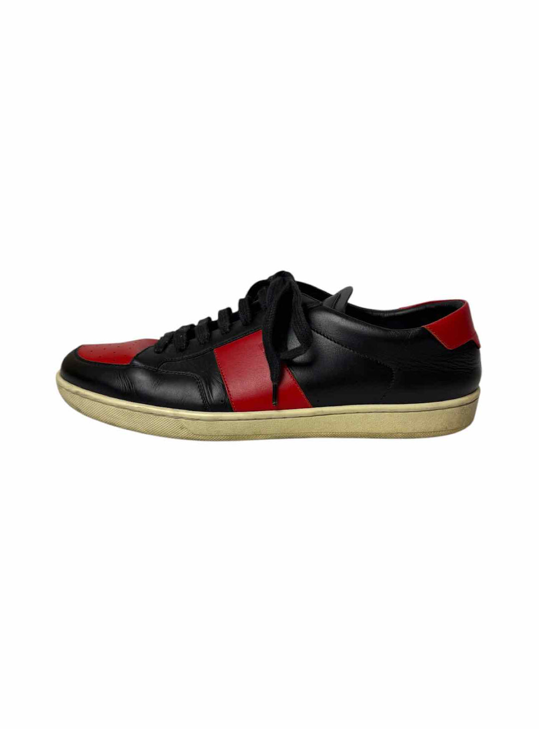 Saint Laurent Size 42 Men's Court Classic Low Sneakers SL/10 Sneakers